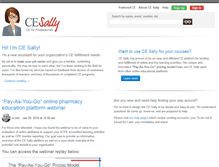 Tablet Screenshot of cesally.com